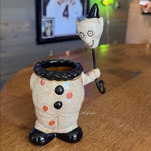 YANKEE CANDLE BONEY BUNCH CLOWNING AROUND VOTIVE CANDLE HOLDER 2018 HALLOWEEN